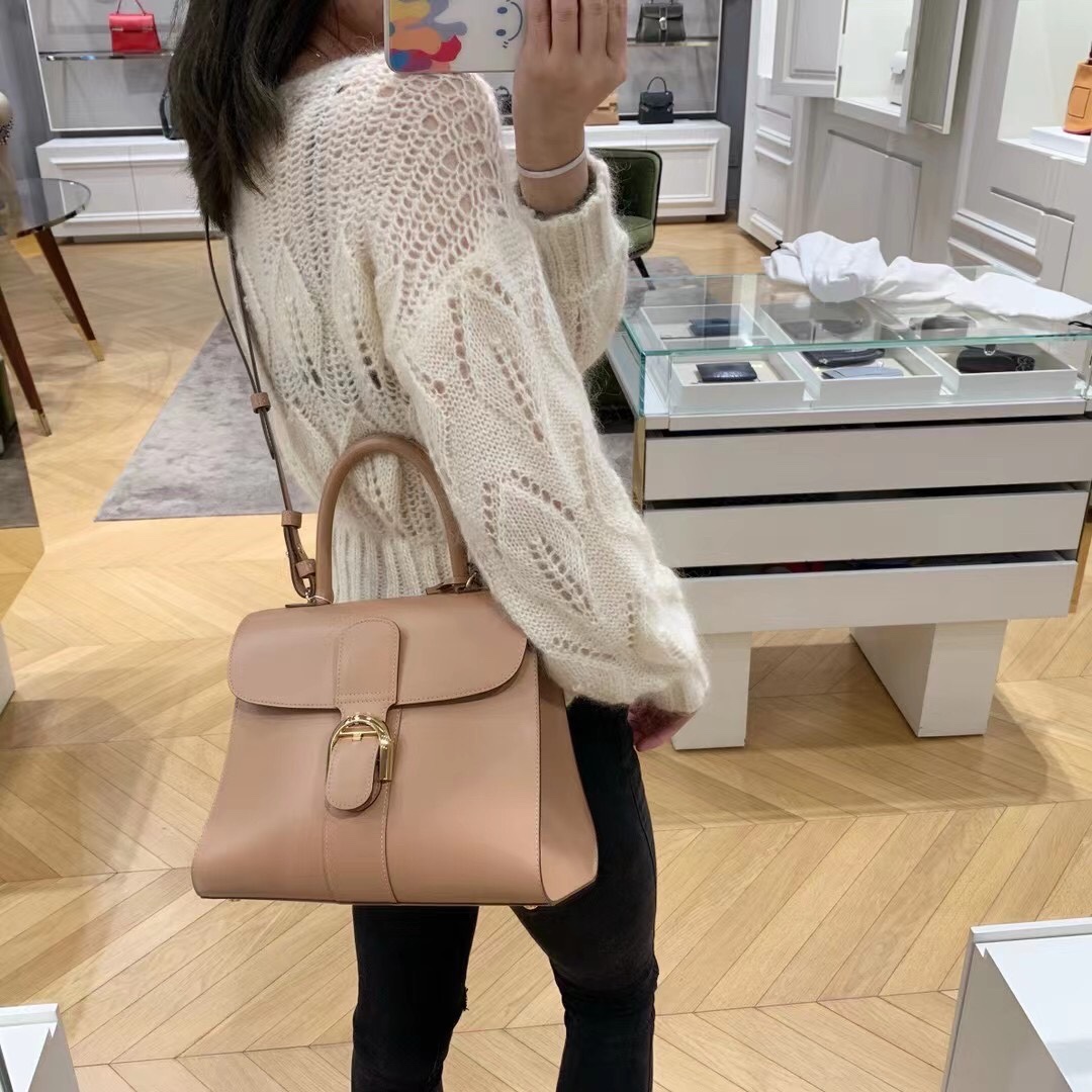 델보 브리앙 박스백 미듐